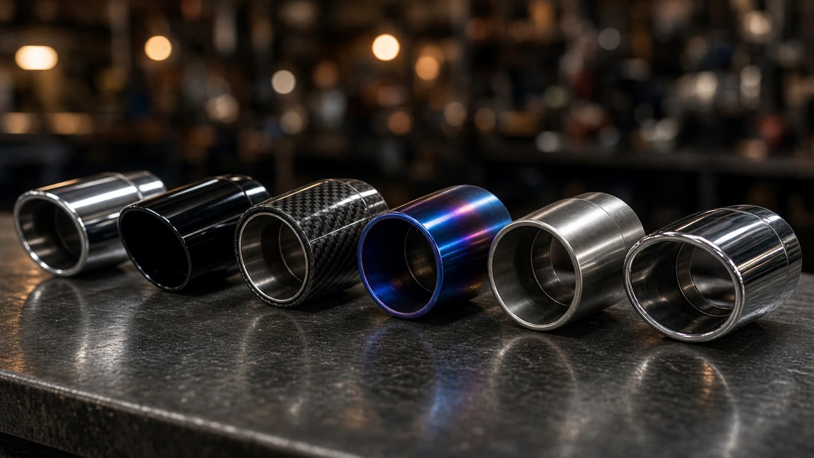 Exhaust Tips: Styles, Finishes, Sizes & Sound